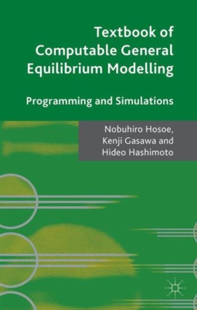Textbook of Computable General Equilibrium Modelling