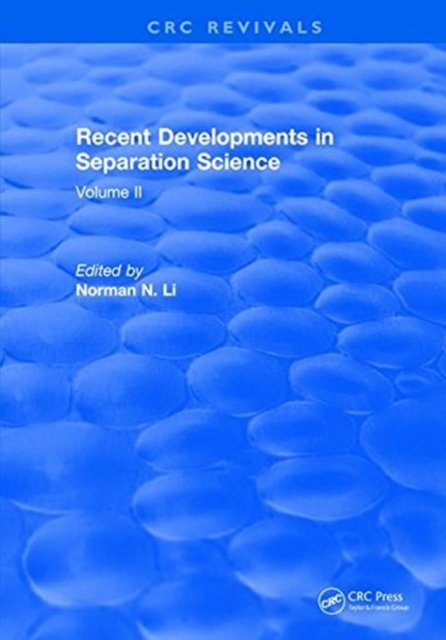 Recent Developments in Separation Science