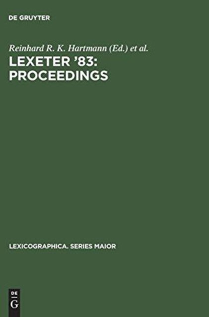 LEXeter '83: proceedings