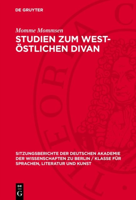 Studien Zum West-Ostlichen Divan