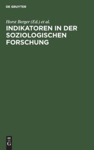 Indikatoren in Der Soziologischen Forschung