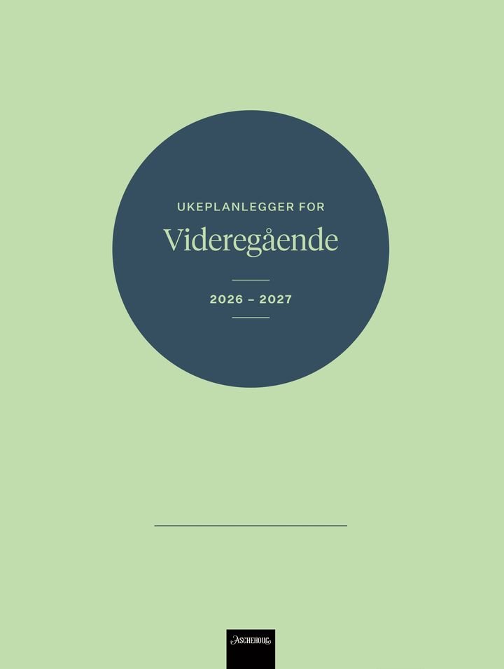 Ukeplanlegger for videregående 2026-2027