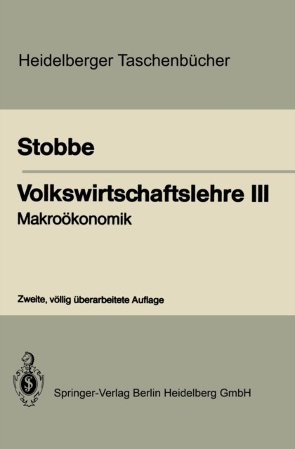 Volkswirtschaftslehre III