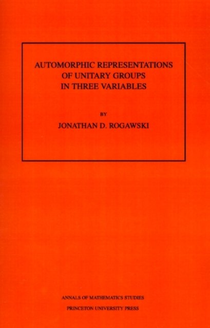 Automorphic Representation of Unitary Groups in Three Variables
