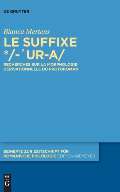 Le suffixe */-'ur-a/