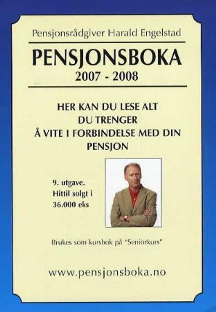 Pensjonsboka 2007-2008