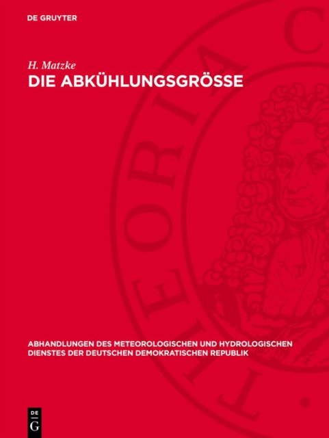 Die Abkuhlungsgrosse