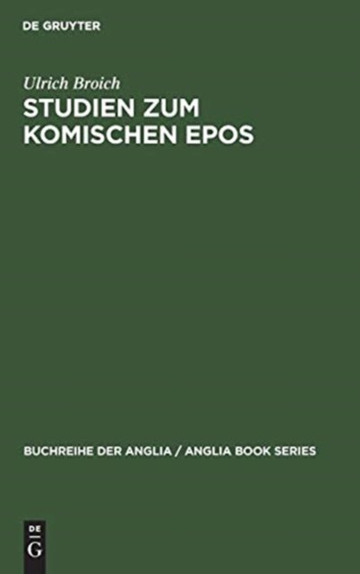 Studien zum komischen Epos