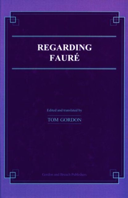 Regarding Faure