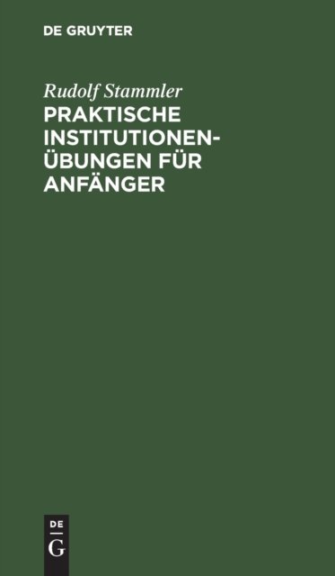 Praktische Institutionenübungen für Anfänger