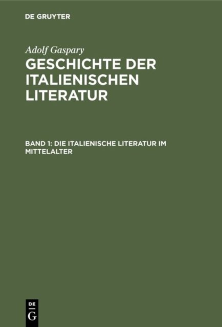italienische Literatur im Mittelalter