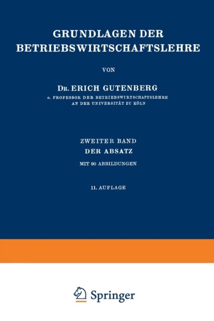 Grundlagen der Betriebswirtschaftslehre