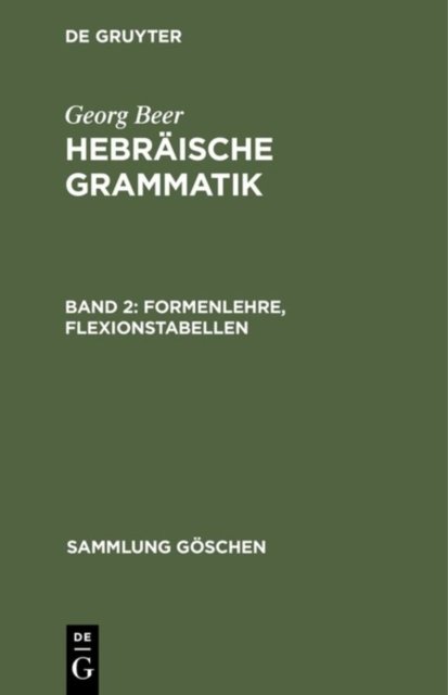 Formenlehre, Flexionstabellen