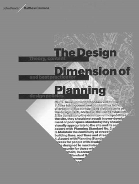 The Design Dimension of Planning
