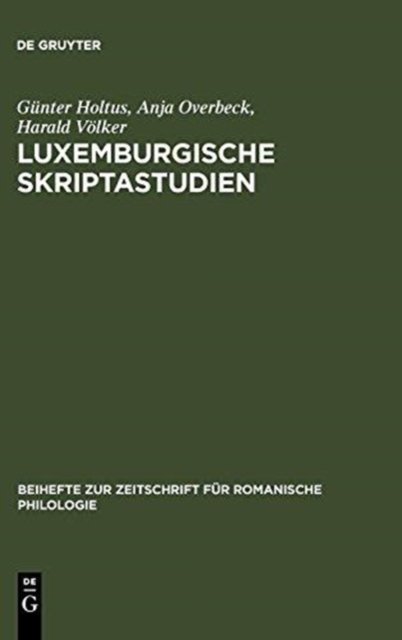 Luxemburgische Skriptastudien
