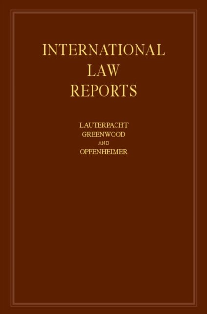 International Law Reports