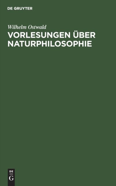 Vorlesungen Uber Naturphilosophie