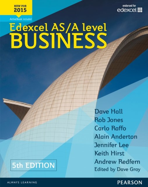 Pearson Edexcel AS & A Level Business (5th edition) Student Book