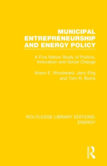 Municipal Entrepreneurship and Energy Policy