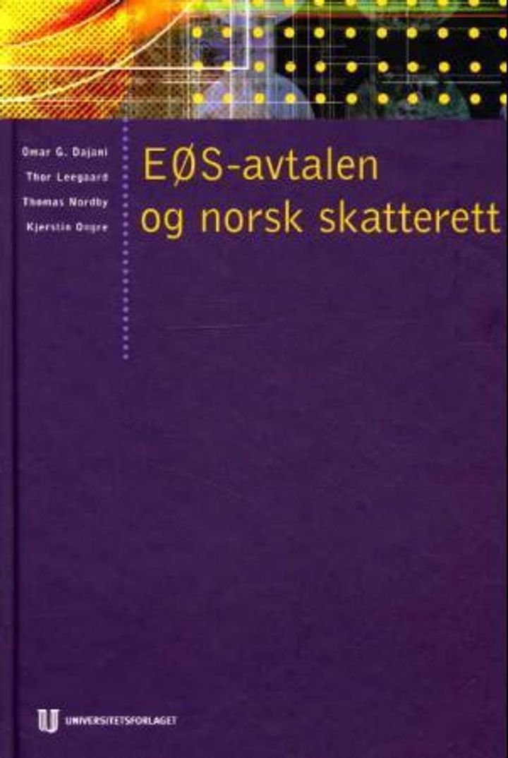 EØS-avtalen og norsk skatterett
