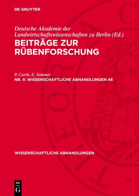 Beitrage Zur Rubenforschung. Nr. 4