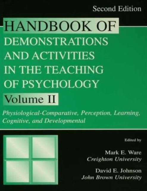 Handbook of Demonstrations and Activities in the Teaching of Psychology
