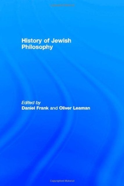 History of Jewish Philosophy