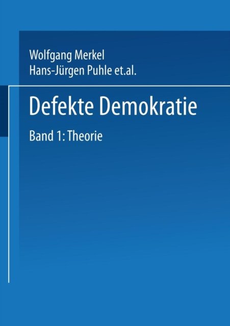 Defekte Demokratie