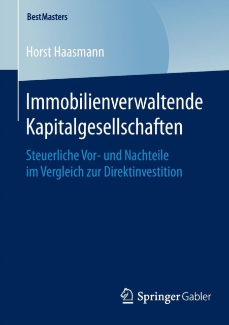 Immobilienverwaltende Kapitalgesellschaften