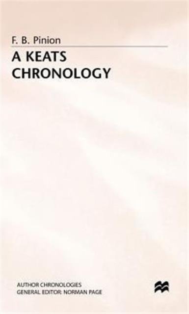 Keats Chronology