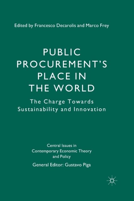 Public Procurement''s Place in the World