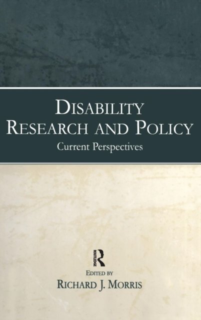 Disability Research and Policy