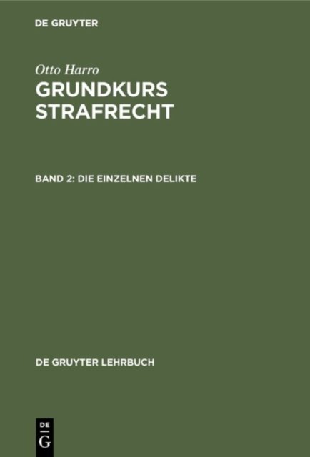 einzelnen Delikte