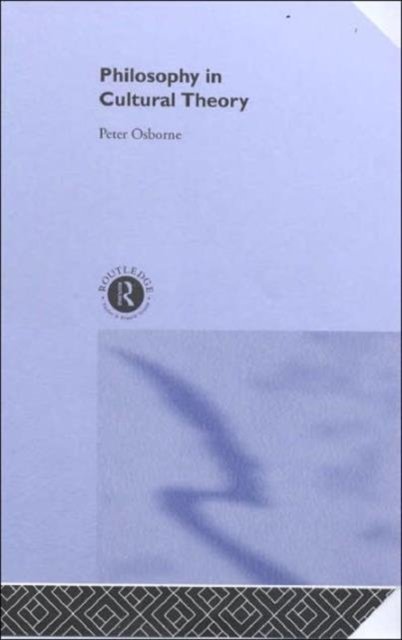 Philosophy in Cultural Theory