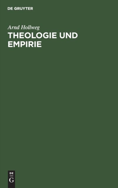 Theologie Und Empirie
