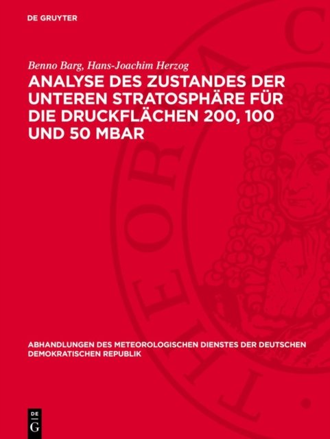 Analyse des Zustandes der unteren Stratosphäre für die Druckflächen 200, 100 und 50 mbar