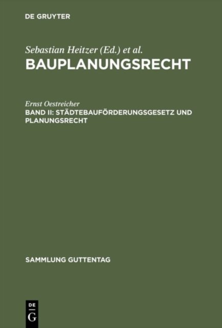 Stadtebauforderungsgesetz und Planungsrecht