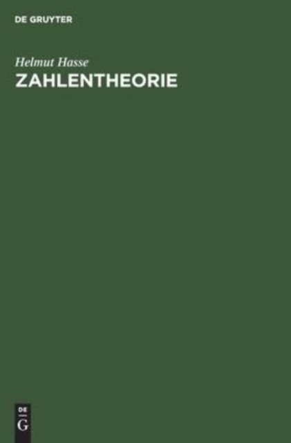 Zahlentheorie