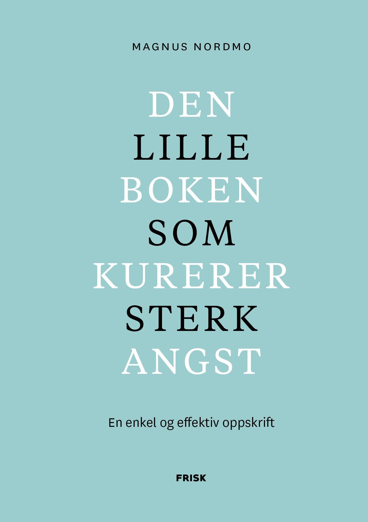 Den lille boken som kurerer sterk angst - en enkel og effektiv oppskrift
