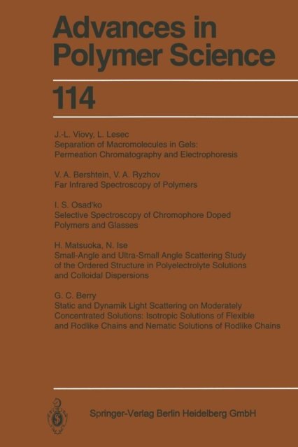 Polymer Analysis and Characterization