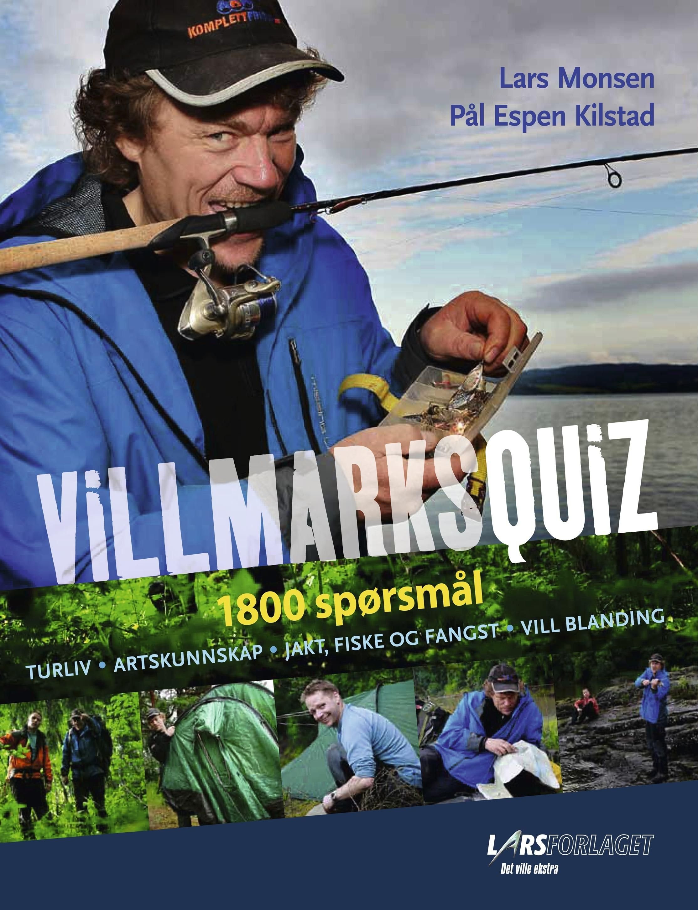 Villmarksquiz - turliv, artskunnskap, jakt, fiske og fangst, vill blanding : 1800 spørsmål