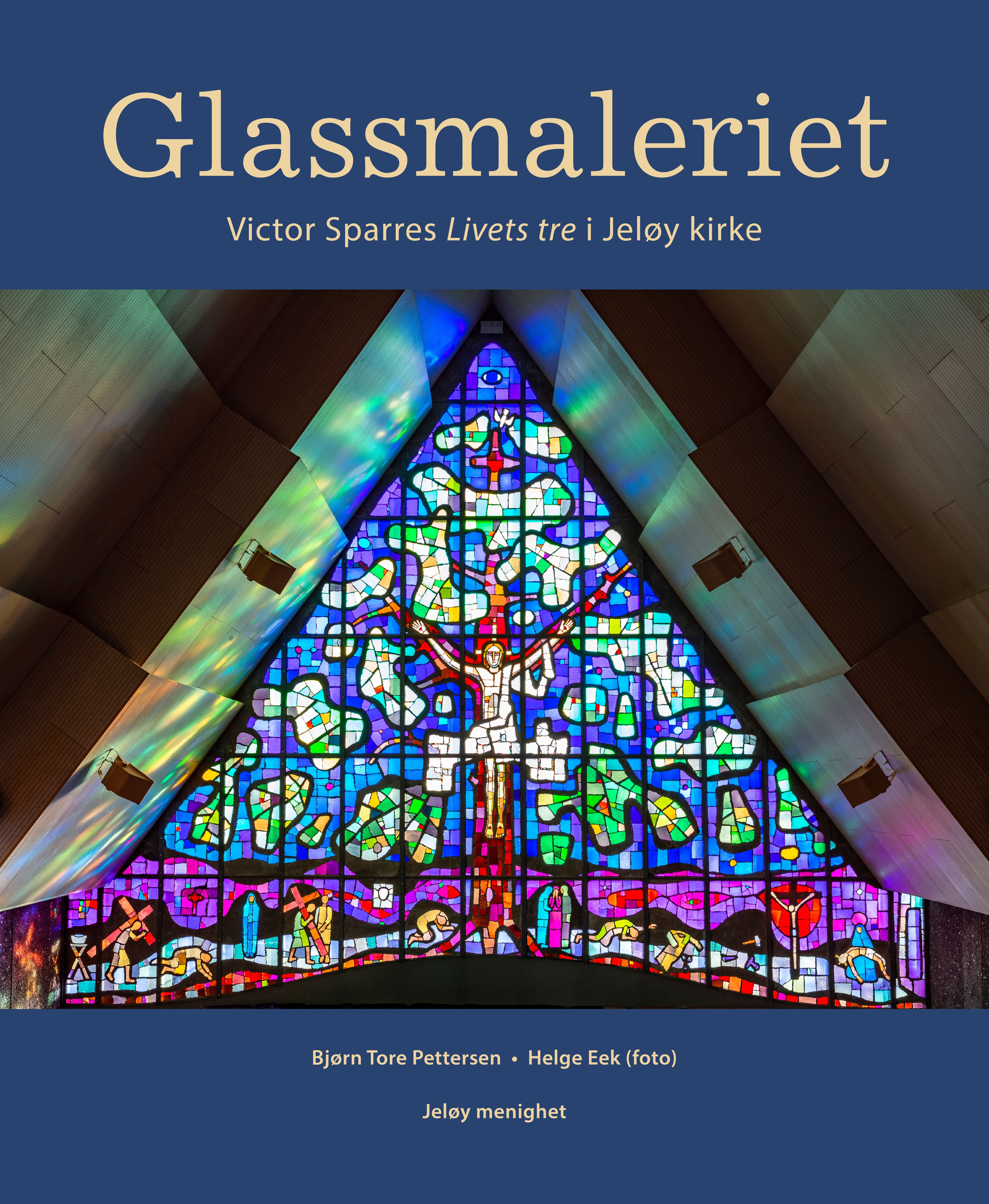 Glassmaleriet - Victor Sparres Livets tre i Jeløy kirke