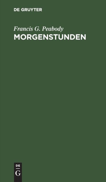 Morgenstunden