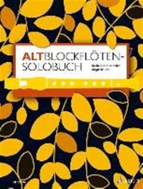 A Solo Book for Treble Recorder