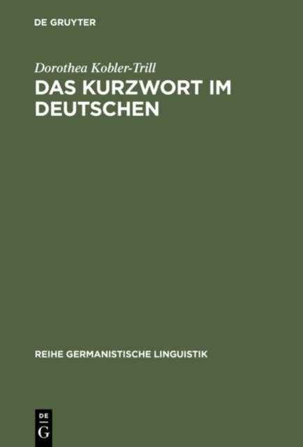 Kurzwort im Deutschen
