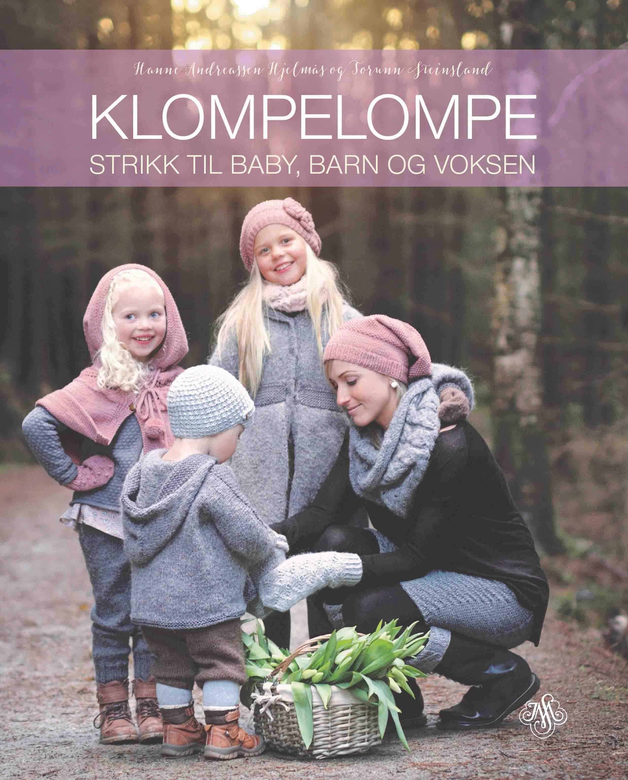 Klompelompe - strikk til baby, barn og voksen