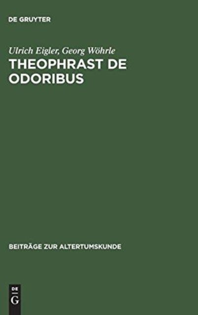 Theophrast De Odoribus