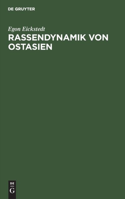 Rassendynamik Von Ostasien