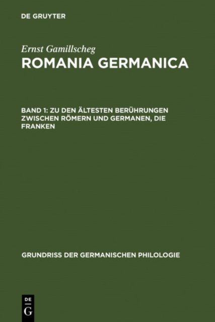 Zu Den Altesten Beruhrungen Zwischen Romern Und Germanen, Die Franken