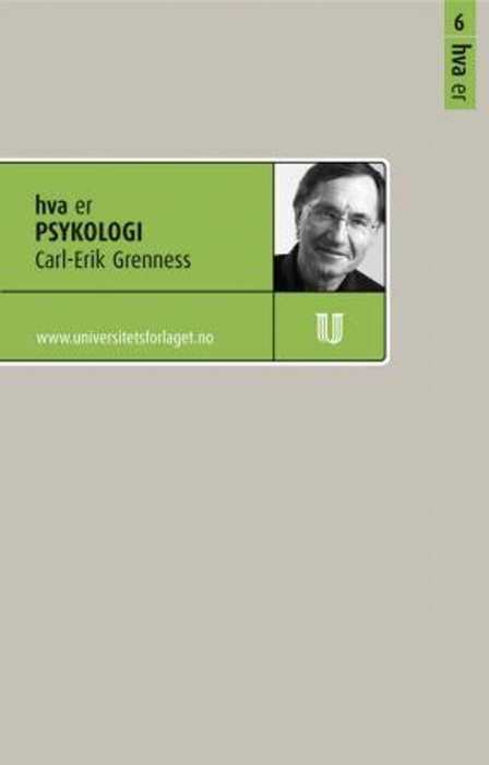 Hva er psykologi